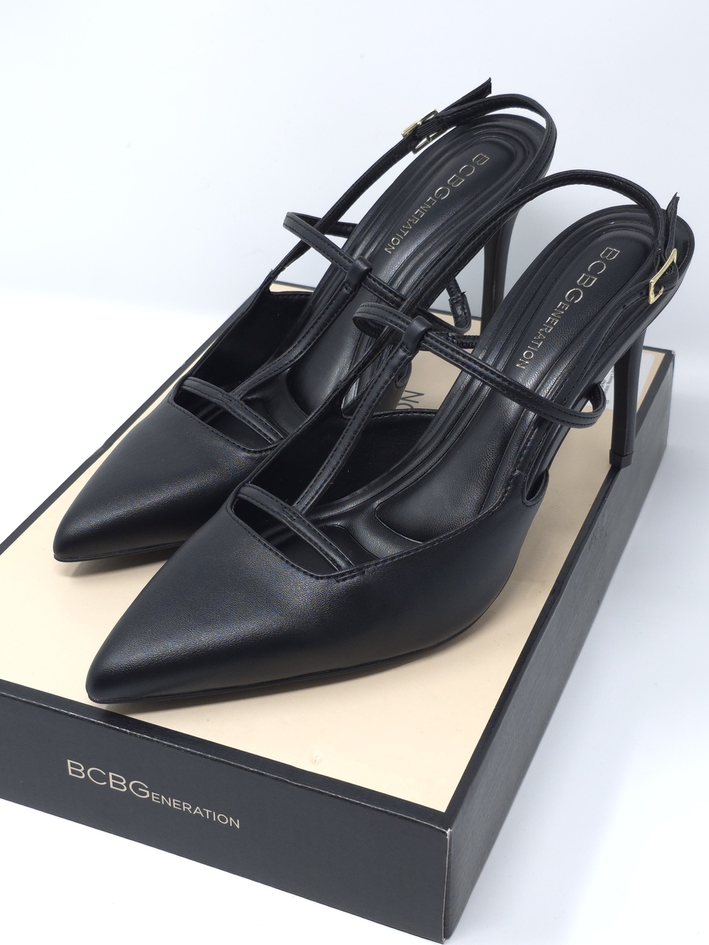 ✨ BCBGeneration Bavor T-Strap Slingback Pumps ✨
